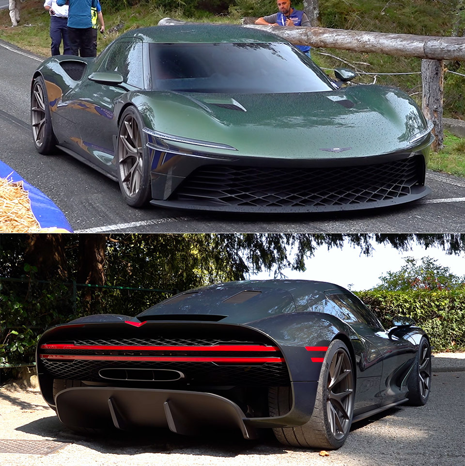 Genesis Magma GT Concept Supercar Tutte Bene Hillclimb