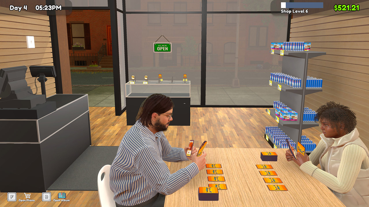 TCG Card Shop Simulator Launch Screenshot