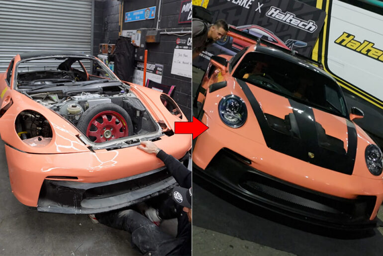 Mike Lake 3D-Printed Porsche GT3 RS GT3D