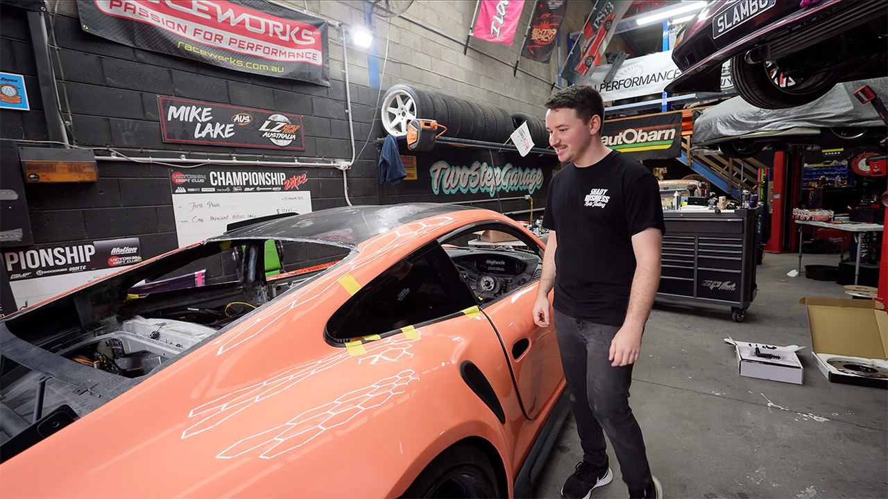 Mike Lake 3D-Printed Porsche GT3 RS GT3D