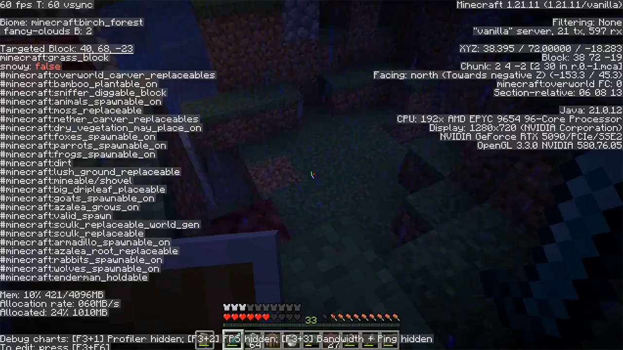 GPT-6 Astra Minecraft Creeper Explode Farmed Potatoes