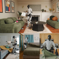 Figure Helix 2.5 Humanoid Robot Household Work