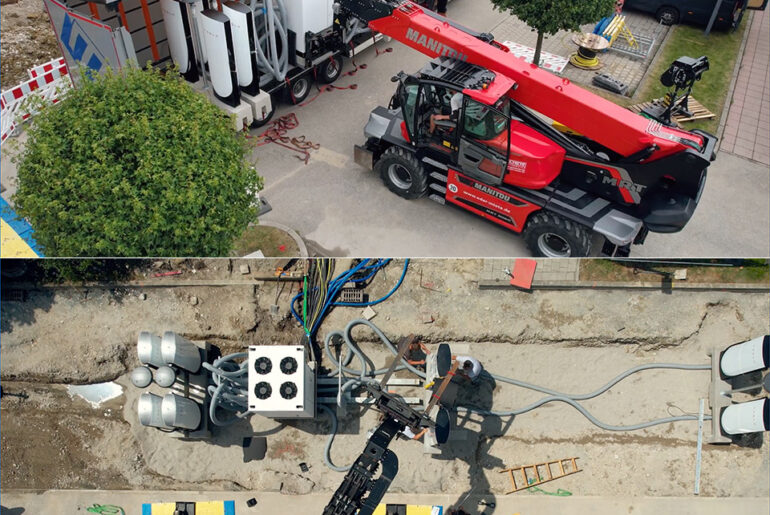 Tesla Accordion Supercharger Bavaria