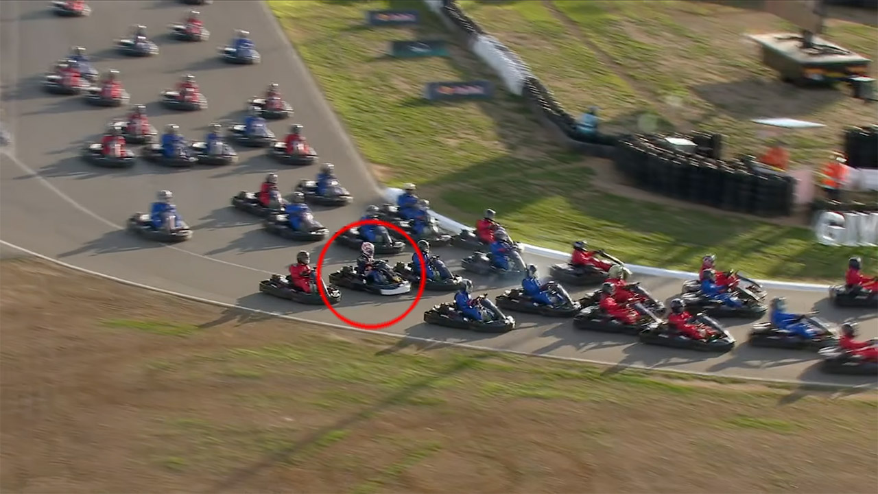Max vs 100 Go-Kart Race