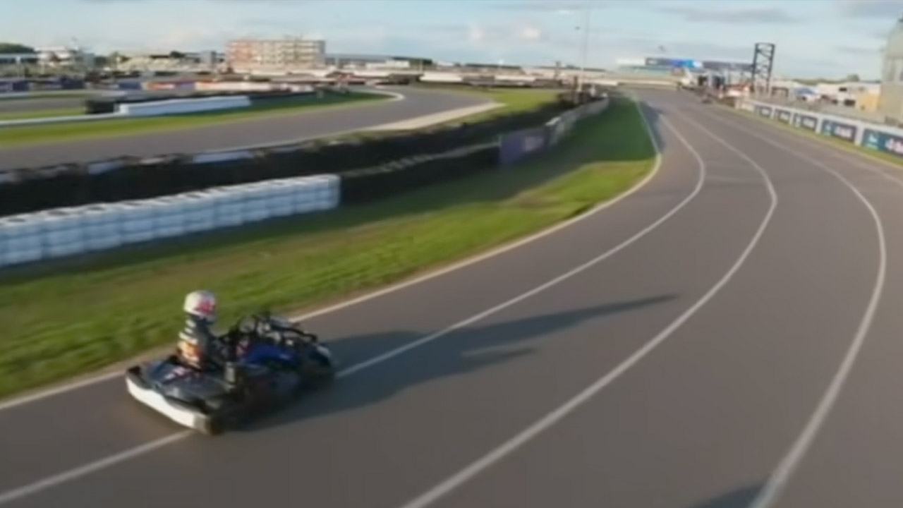 Max vs 100 Go-Kart Race