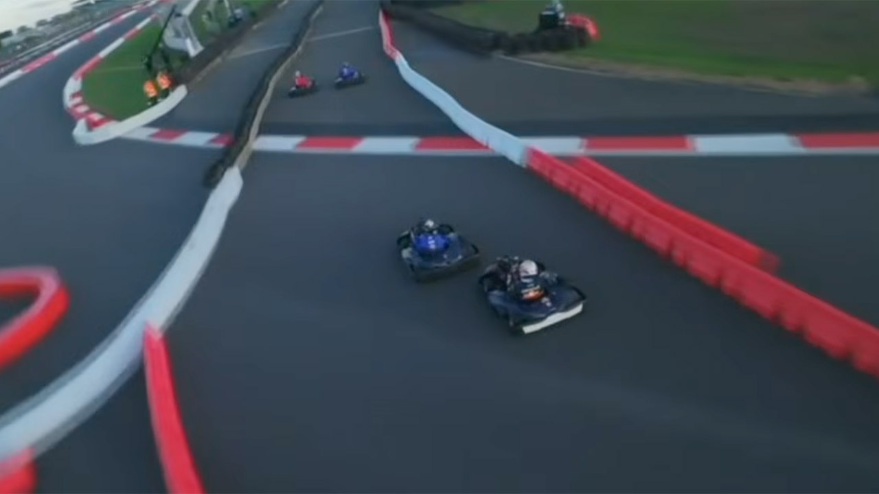 Max vs 100 Go-Kart Race