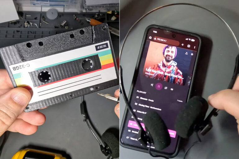 Jonathon Rowny MP3 Player Tape Deck