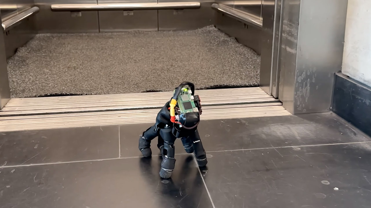ETH Zurich Walking Robot Hand Wuii Thing