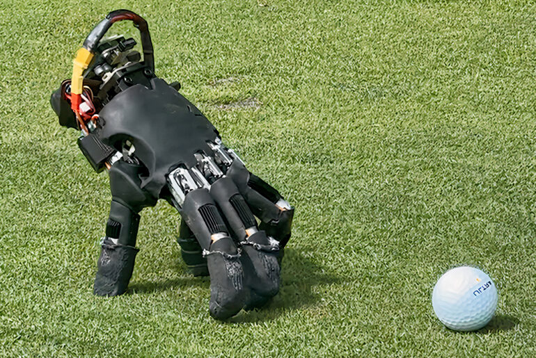 ETH Zurich Walking Robot Hand Wuii Thing
