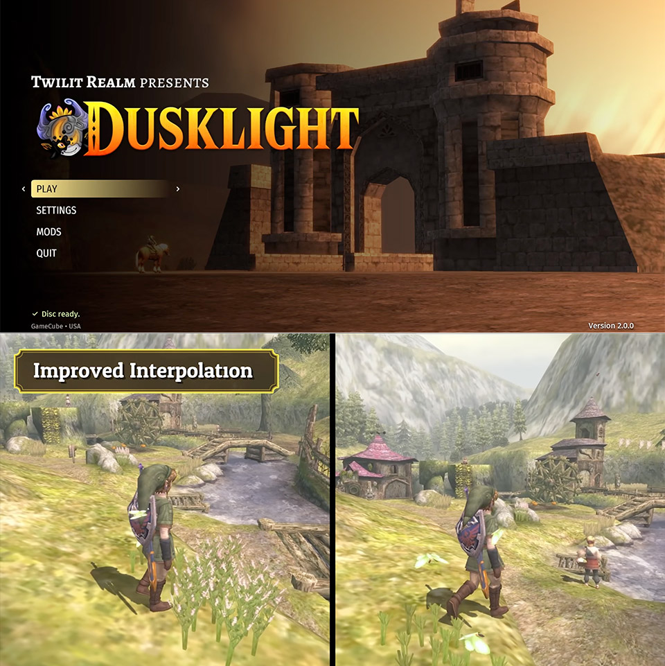 Dusklight 2.0.0 превратил Zelda: Twilight Princess в нативный порт с модами и рандомайзером
