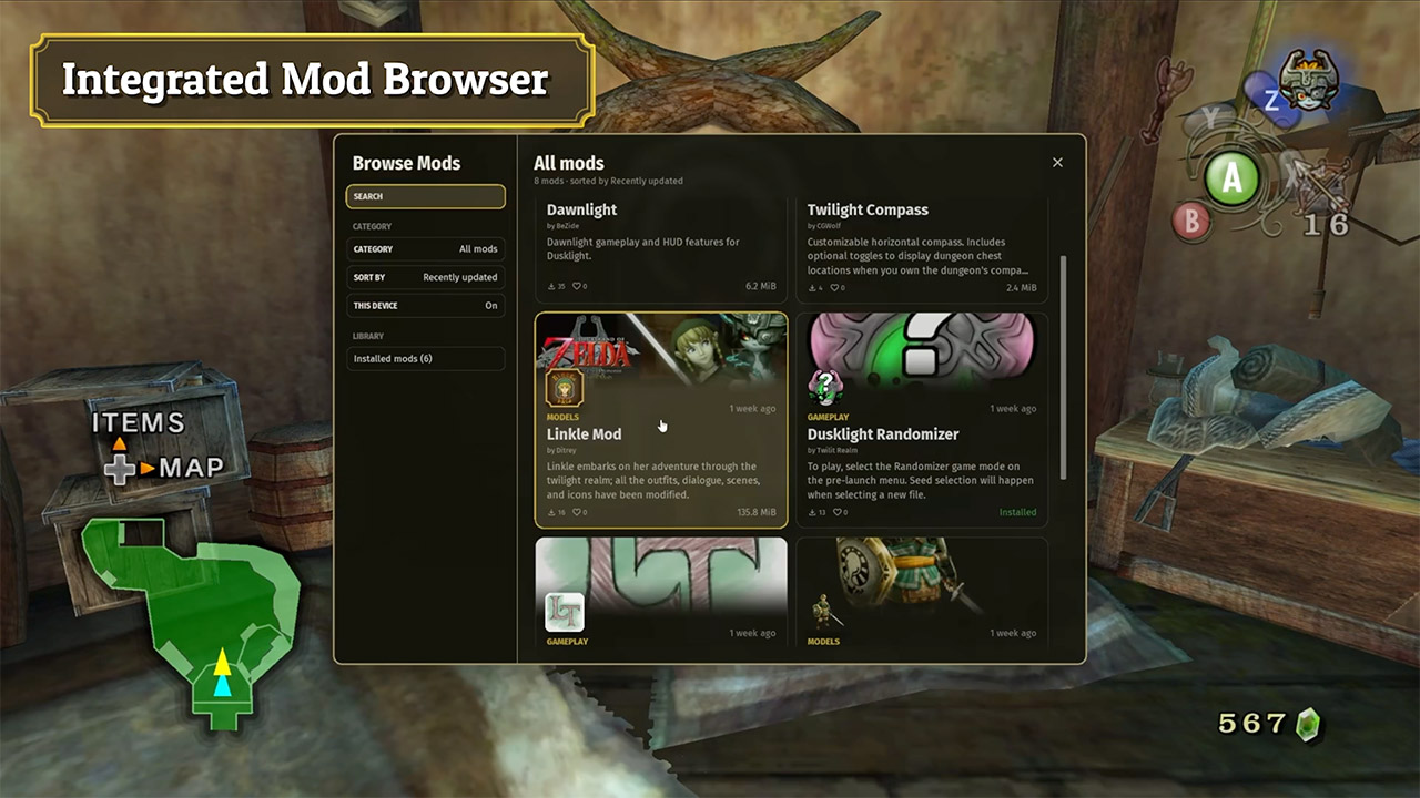 Dusklight 2.0.0 Zelda Twilight Princess Native PC Port