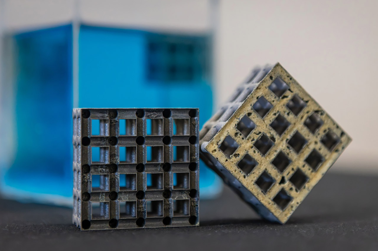 RMIT Engineering Floating Titanium Lattice