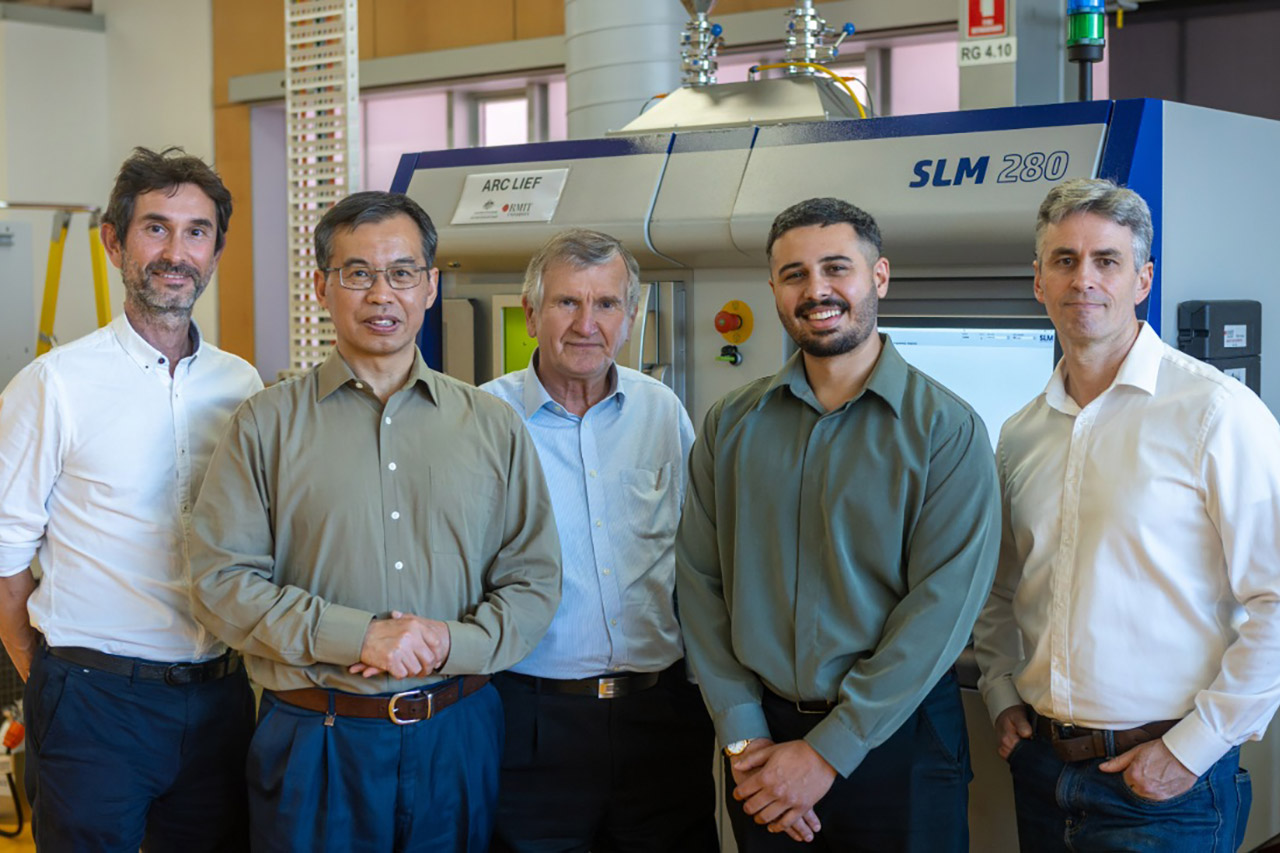 RMIT Engineering Floating Titanium Lattice