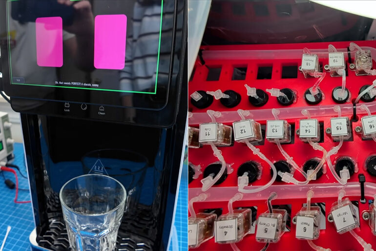 Luke Creatives AI-Powered Soda Machine Any Flavor