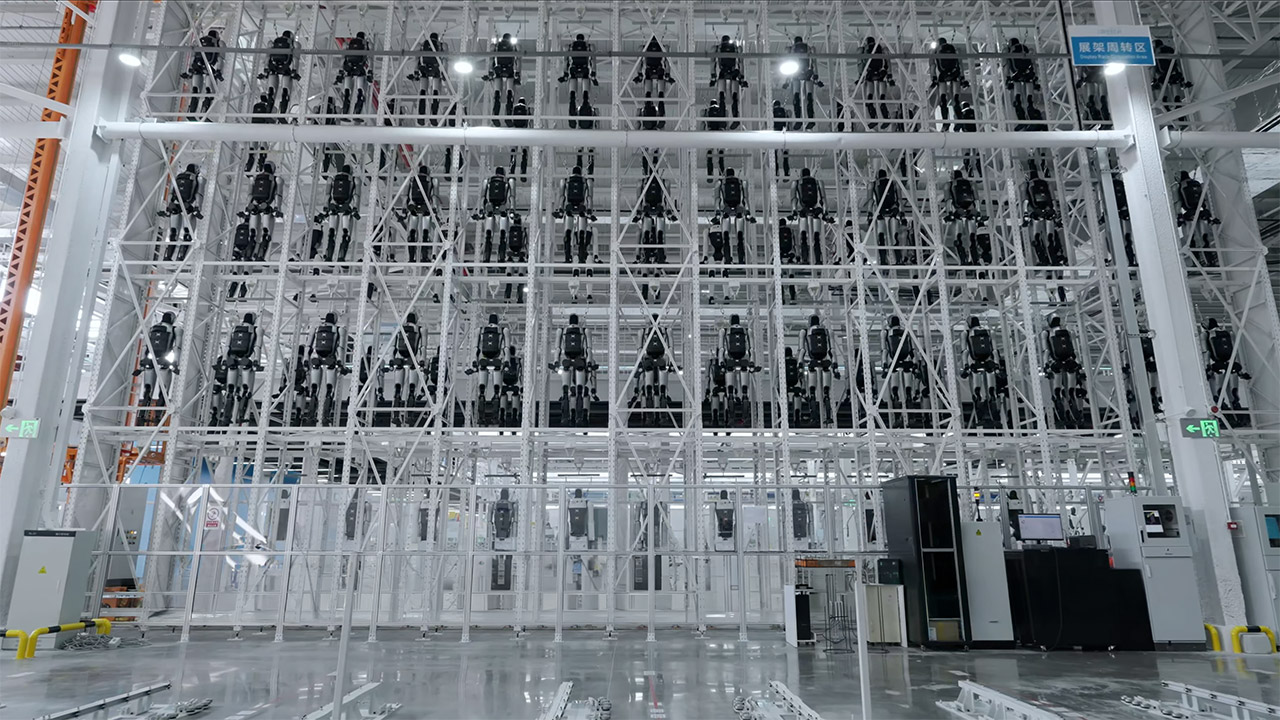 UBTECH Liuzhou Super Smart Factory Humanoid Robots