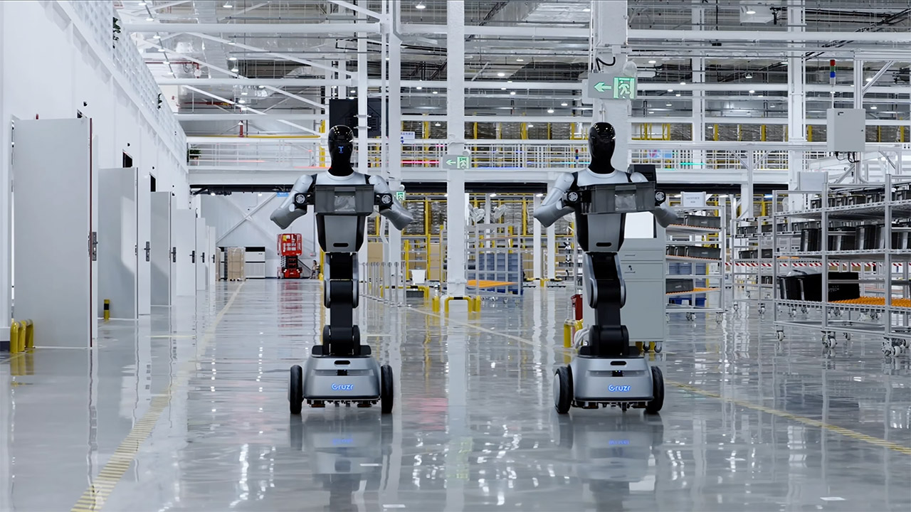 UBTECH Liuzhou Super Smart Factory Humanoid Robots