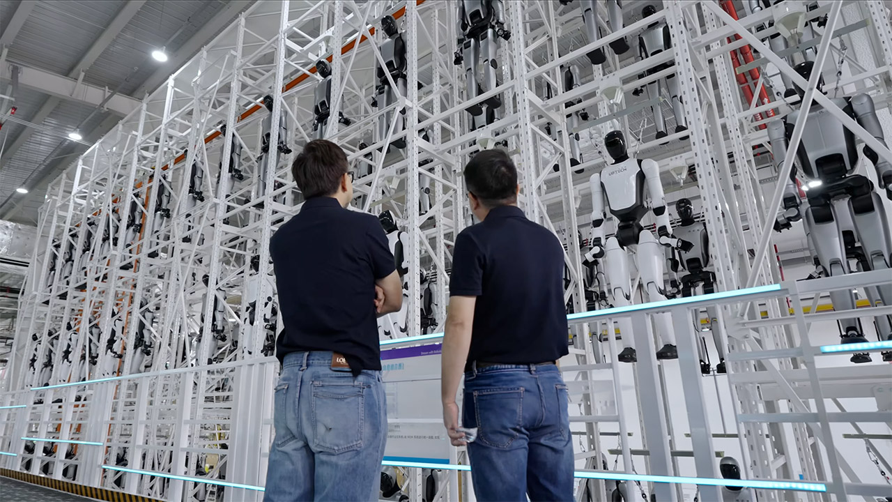 UBTECH Liuzhou Super Smart Factory Humanoid Robots