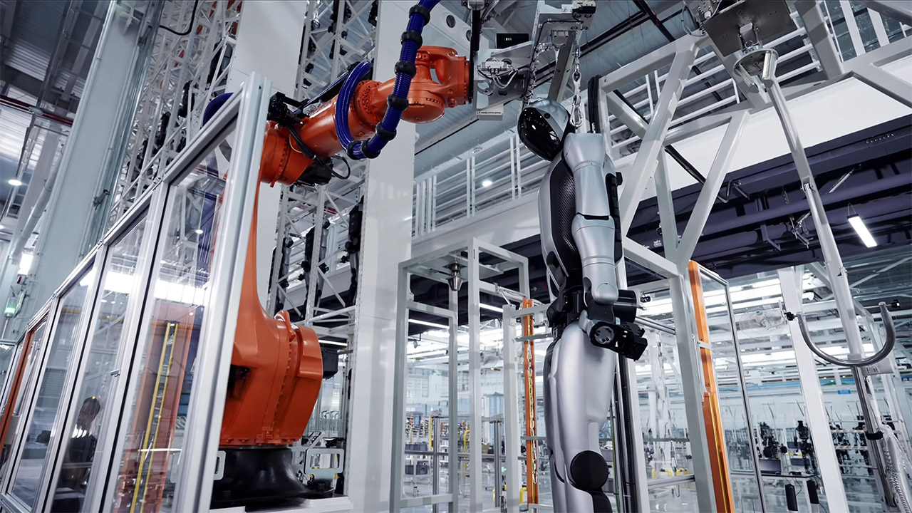UBTECH Liuzhou Super Smart Factory Humanoid Robots