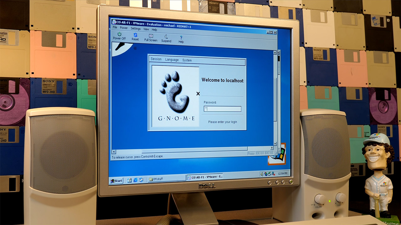 Virtual Machines on CD VMWare