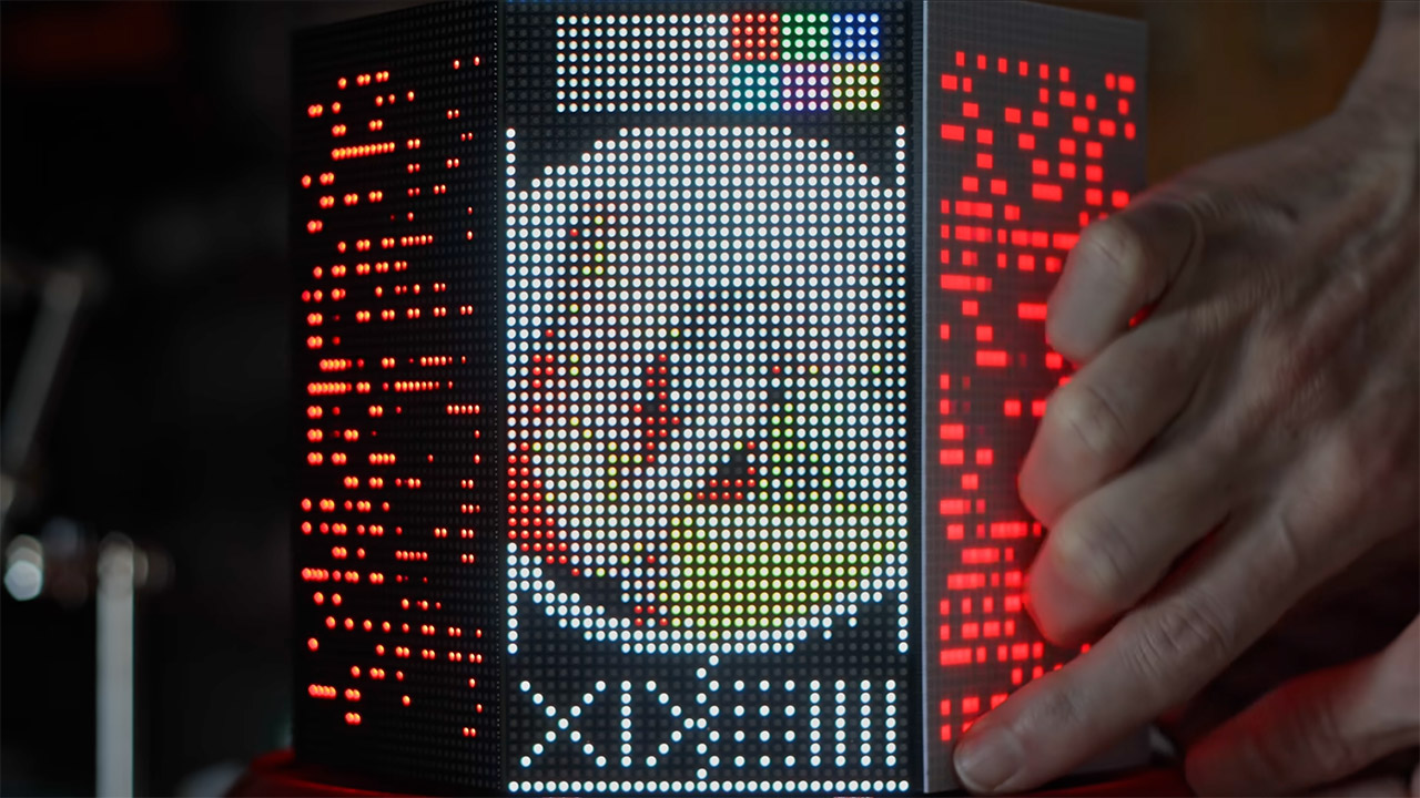 DIY Scanning Light Field Display POV