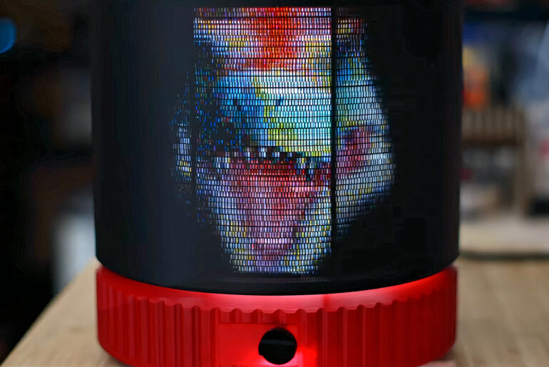 DIY Scanning Light Field Display POV