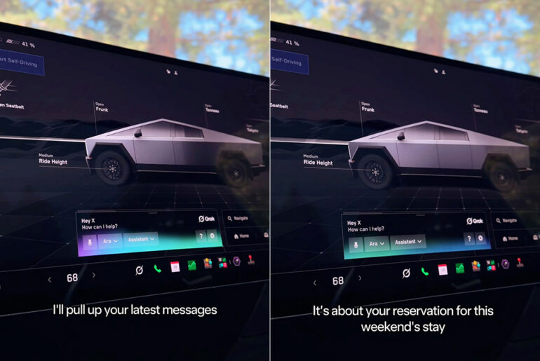 Grok Bot Tesla Vehicles Model 3, Model Y, Cybertruck