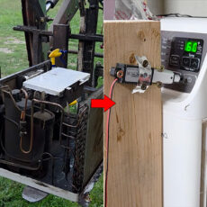 DIY Window A/C Geothermal Heat Pump Project