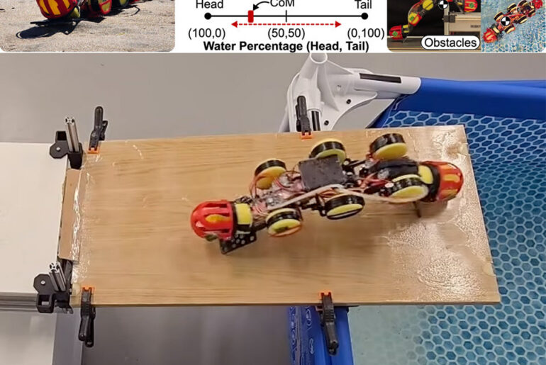 NYU WorMa Shape-Shifting Robot Stretch