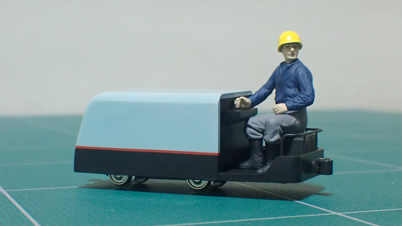 DIY Self-Driving 1:48 Scale Locomotive Train