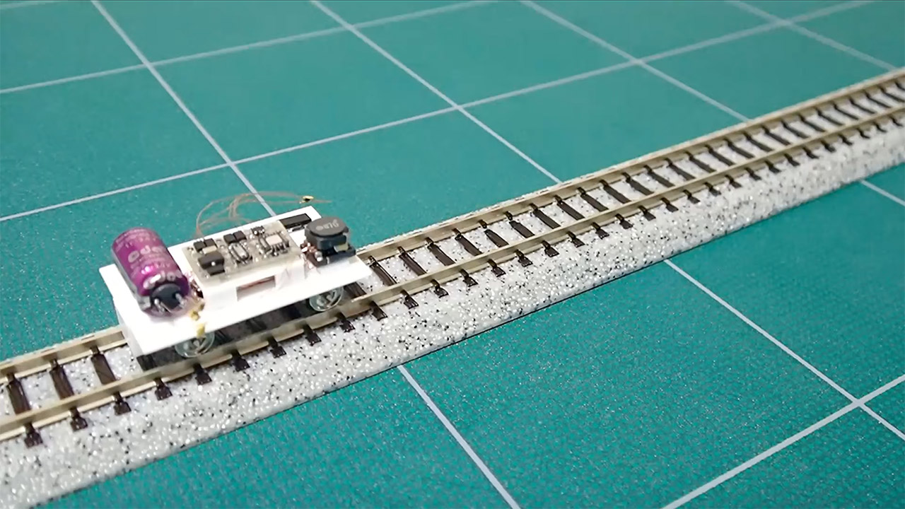 DIY Self-Driving 1:48 Scale Locomotive Train