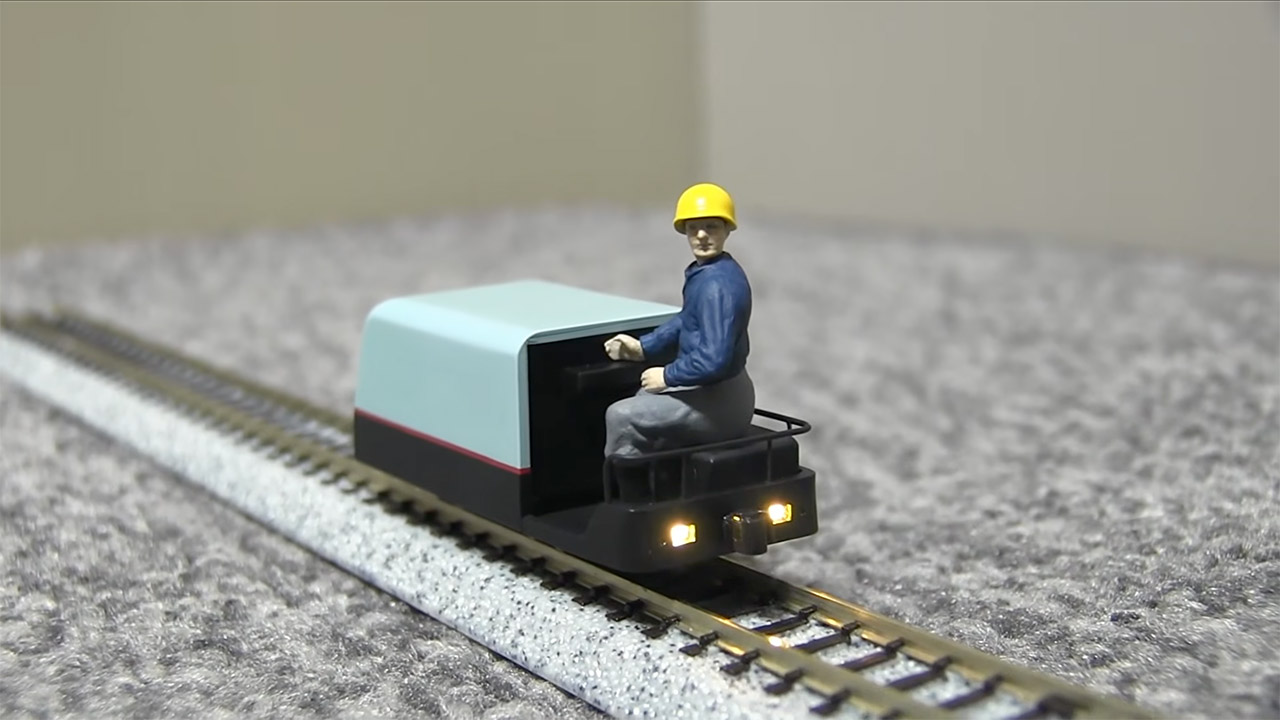DIY Self-Driving 1:48 Scale Locomotive Train