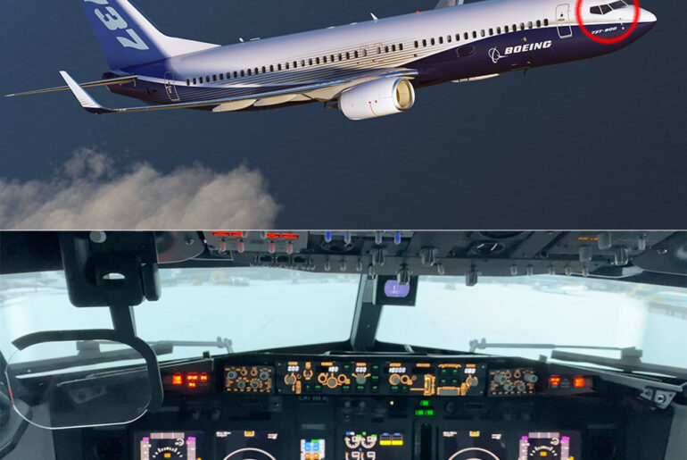FlyWithRookie Home Flight Simulator Boeing 737-800 Motion