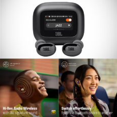 JBL Live Buds 3 Earbuds Screen Charging Case
