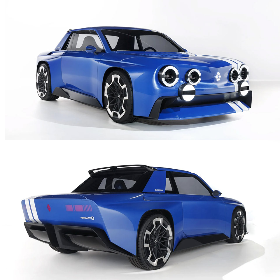 Renault 8 Gordini Concept EV