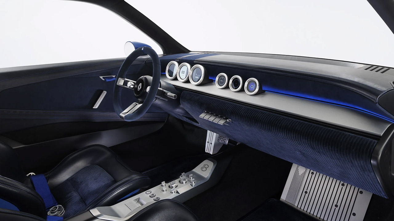 Renault 8 Gordini Concept EV Interior