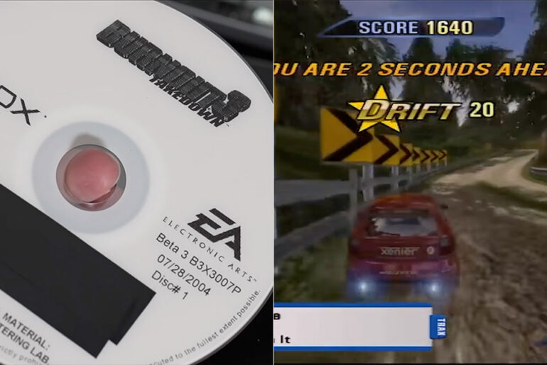 Burnout 3 Beta Disc Xbox 2004