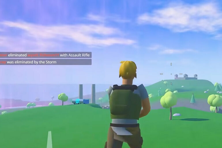 Claude Opus 5.5 Building Fortnite from Scratch