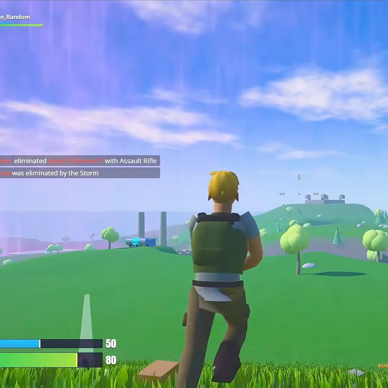 Claude Opus 5.5 Building Fortnite from Scratch
