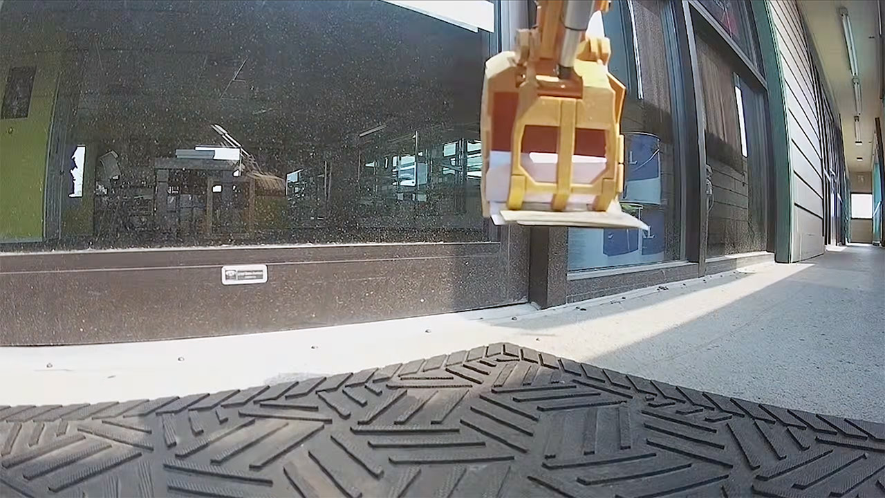 3D-Printed Excavator Camera