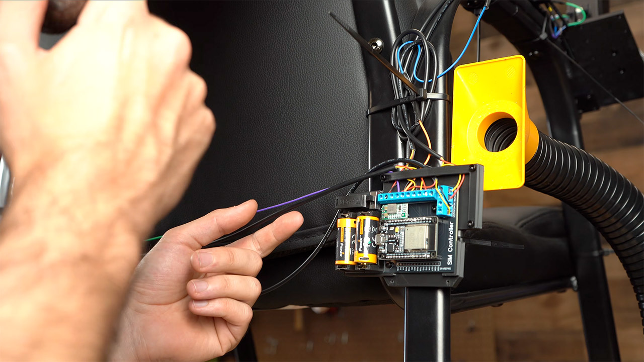 3D-Printed Excavator Camera