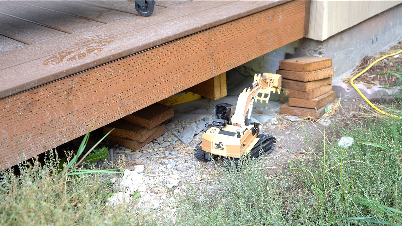 3D-Printed Excavator Camera
