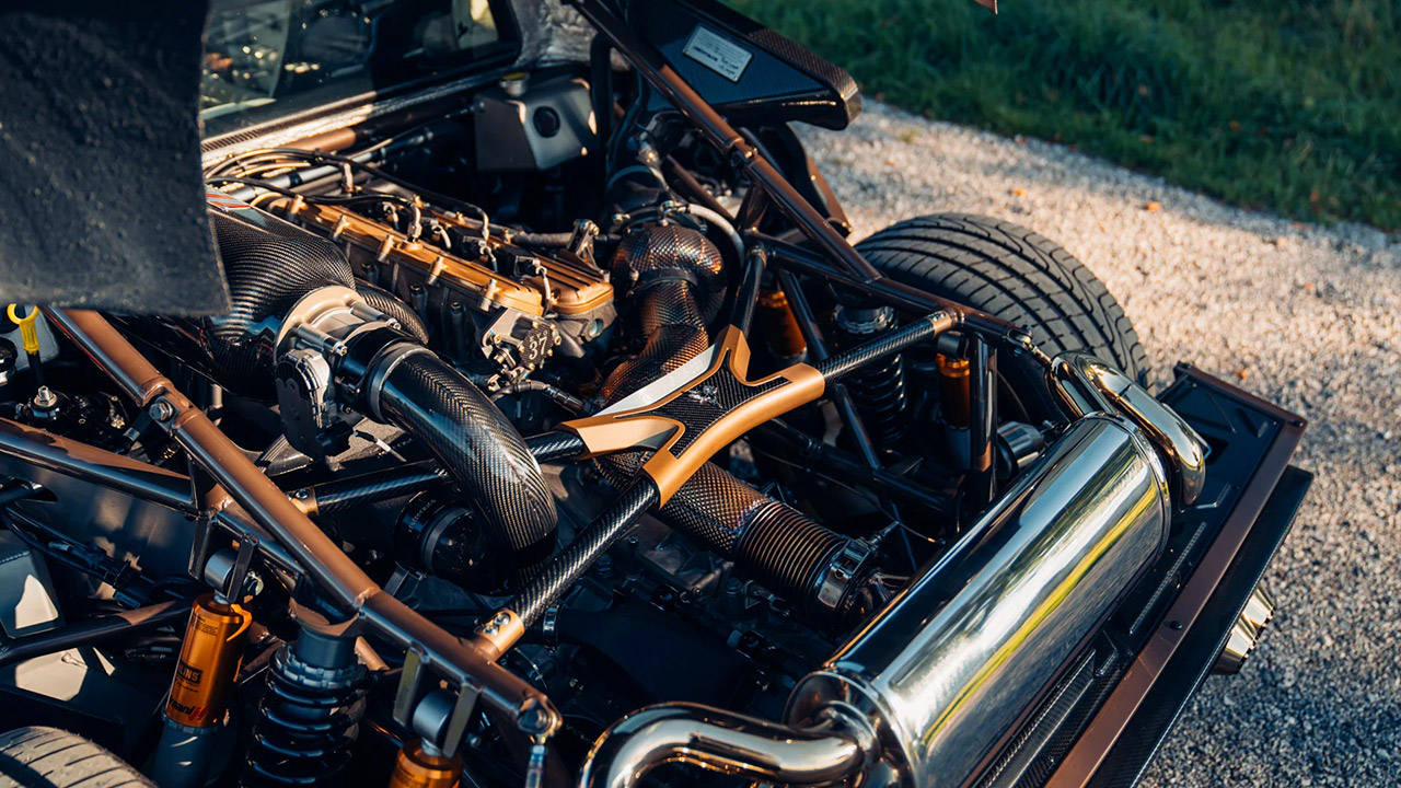 1976 Lancia Kimera EVO37 Engine