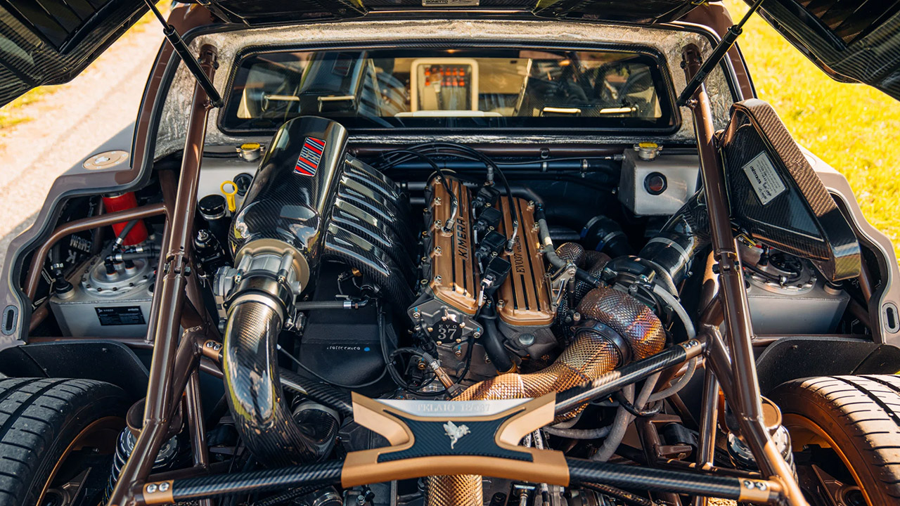 1976 Lancia Kimera EVO37 Engine