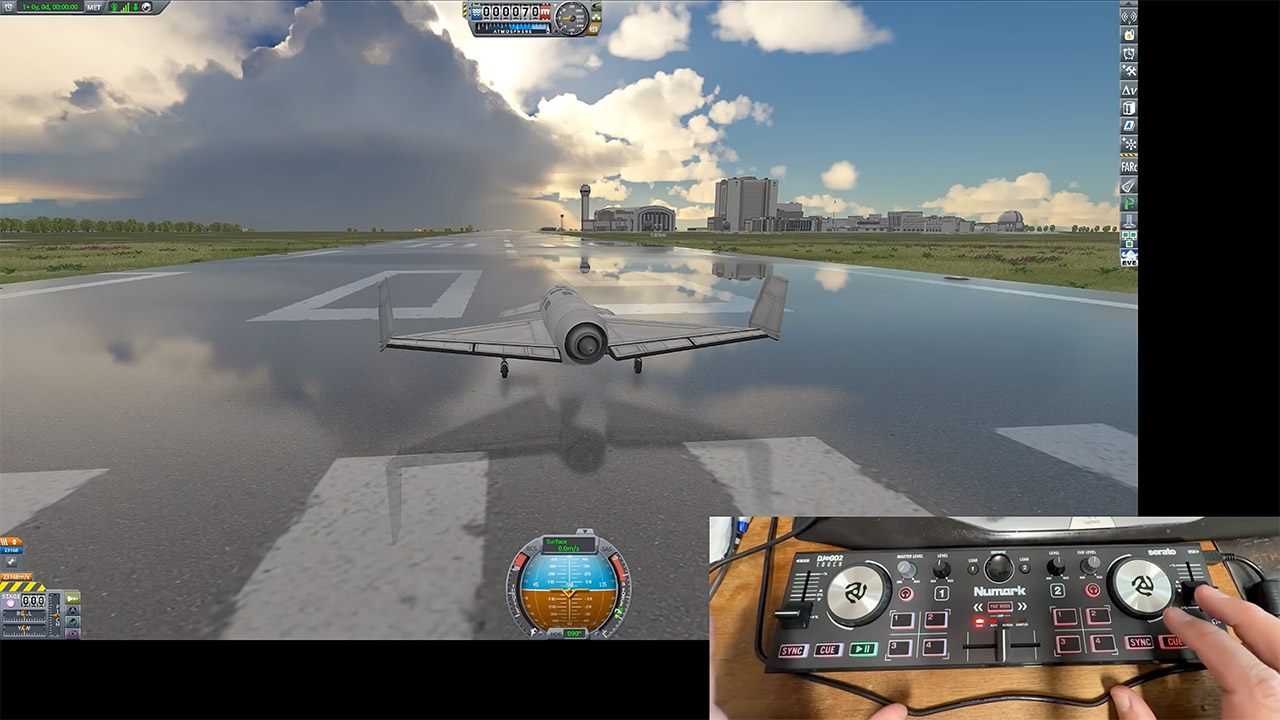 Scott Manley Launching Kerbal Spaceship Rocket DJ Mixer