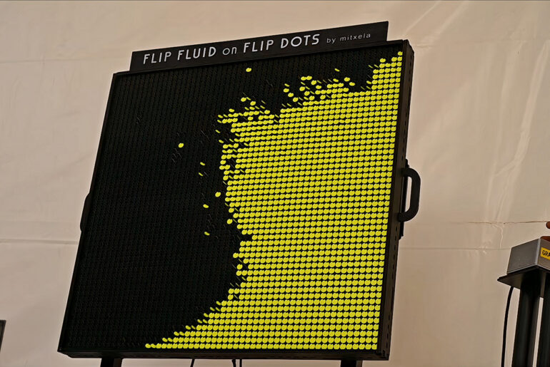 Flip Fluid Flip Dots Project Board