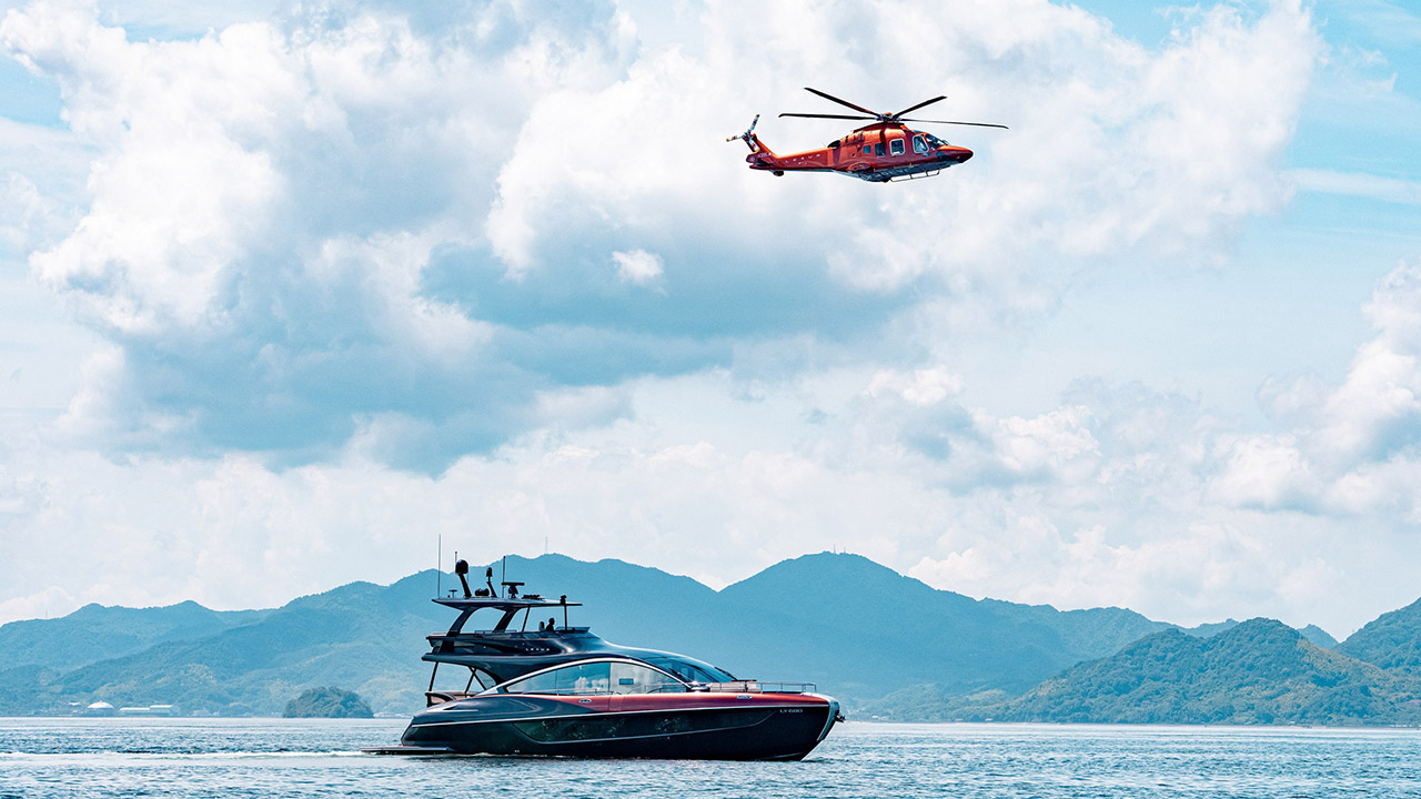 Lexus LY680 Yacht US Debut