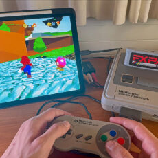 Mario 64 Super Nintendo SNES Port Super FX Chip