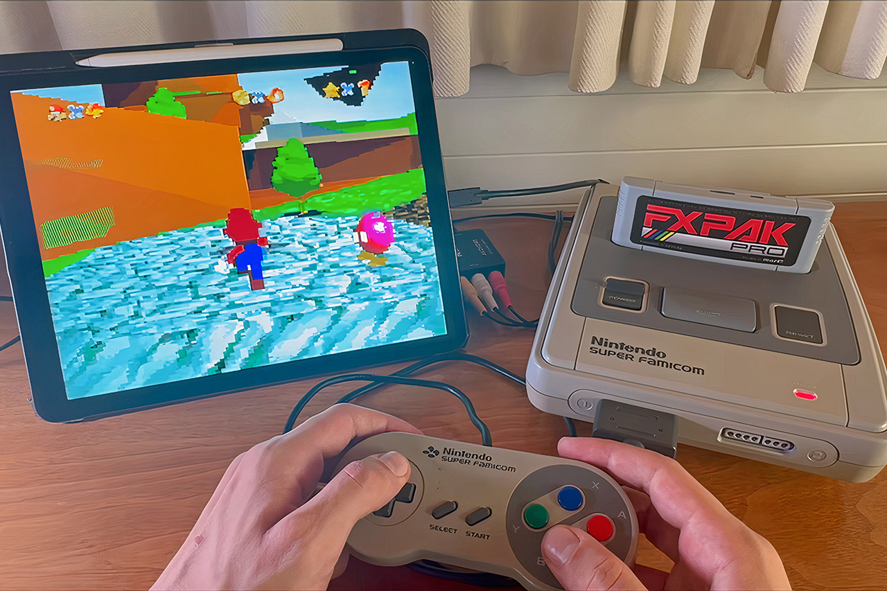 Mario 64 Super Nintendo SNES Port Super FX Chip