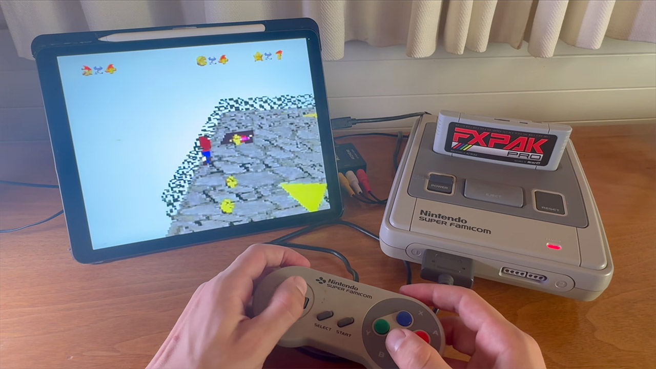 Mario 64 Super Nintendo SNES Port Super FX Chip