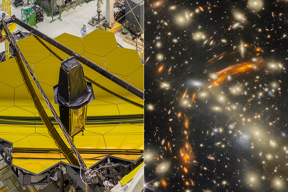 James Webb Space Telescope Gravitational Lensinc MACS J0454